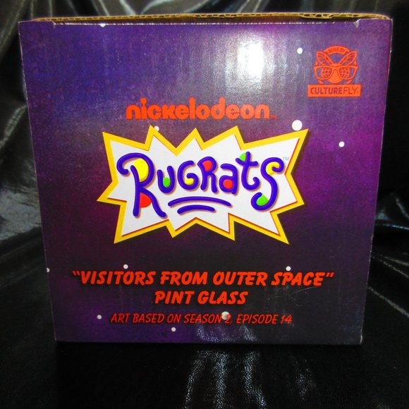 Rugrats Visitors From Outer Space Pint Glass Nick Box EXCLUSIVE FALL 2020 - Picture 7 of 12